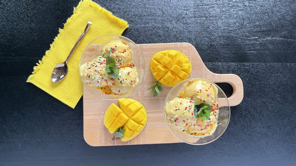 Mango Ice Cream by ARC Rama's Kitchen